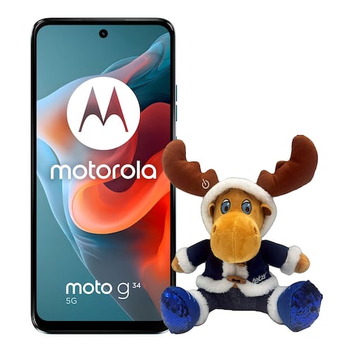 Celular Motorola G34 5G 256GB Verde Telcel R2 + Renato