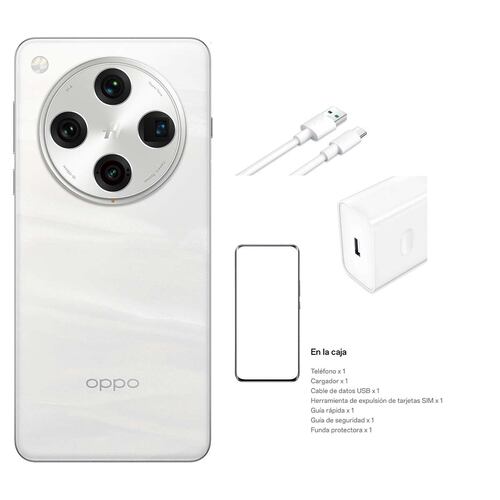 Celular Oppo Find X8 Pro 512GB Blanco - Telcel R9
