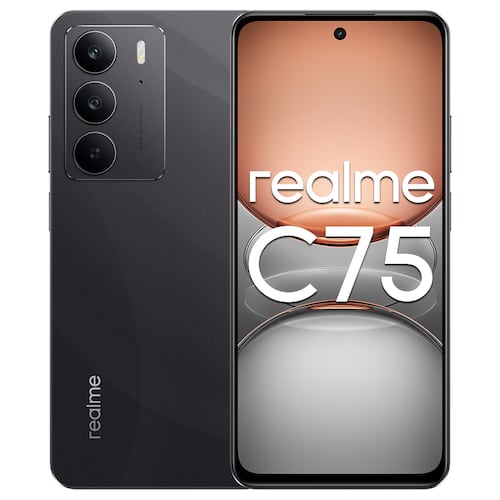 Realme C75 256GB Negro Telcel R9 + Bocina Realmeow + Audífonos