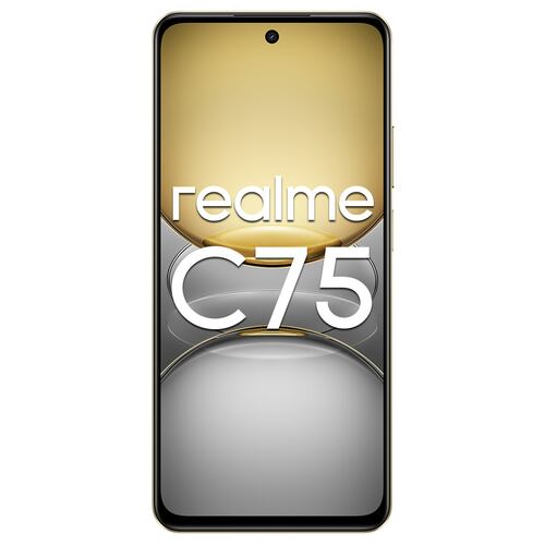 Realme C75 256GB Dorado Telcel R9 + Bocina Realmeow + Audífonos
