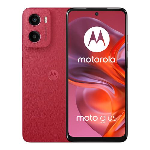 Motorola G05 128GB Rojo Telcel R9