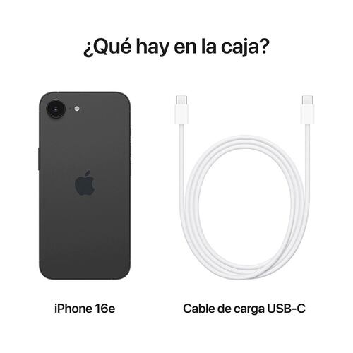iPhone 16e 128GB Negro Telcel R4