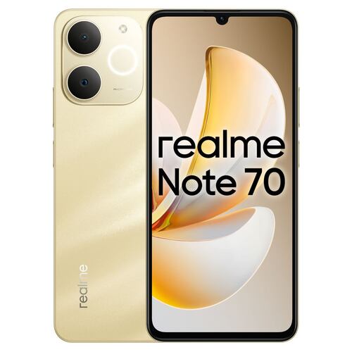 Realme Note 70 256GB Dorado Telcel R9