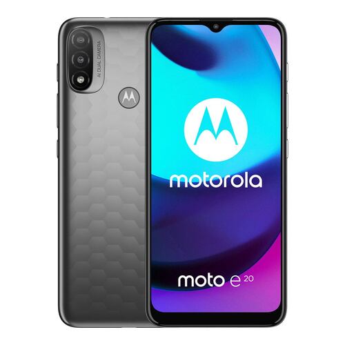Motorola E20 32GB Gris Telcel R1