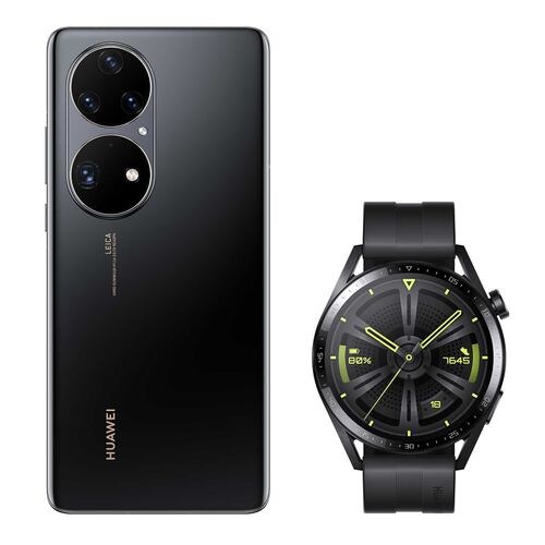 Huawei P50 Pro 256GB Negro Telcel R4 + Watch GT 3