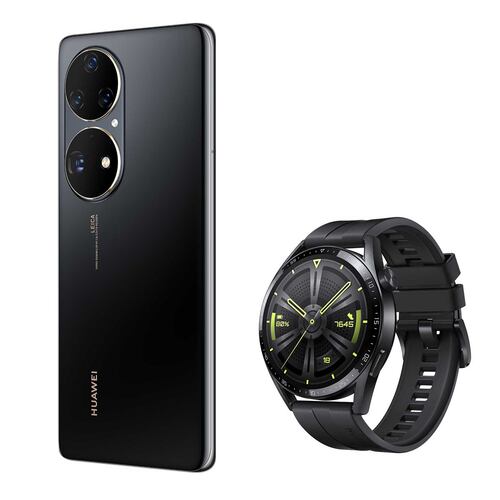 Huawei P50 Pro 256GB Negro Telcel R4 + Watch GT 3