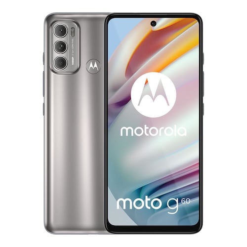 Motorola G60 128GB plata Telcel R9