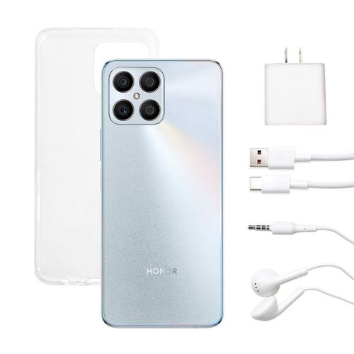 Honor X8 128GB Plata Telcel R6