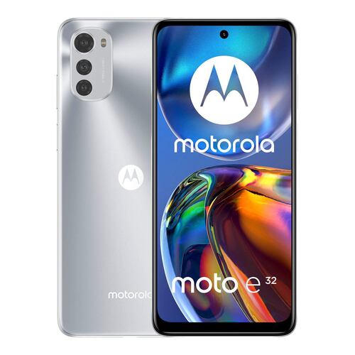 Motorola E32 64GB plata Telcel R9