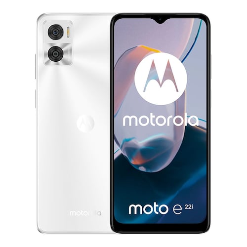 Motorola E22i 64GB Blanco Telcel R9