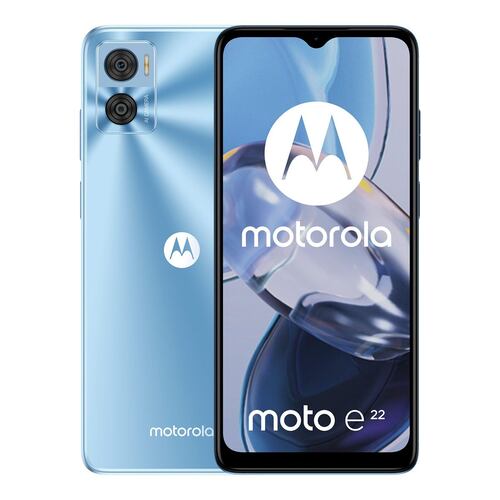 Motorola E22 32GB azul Telcel R6