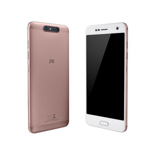 Celular ZTE Blade V8 Rosa R8 (Telcel)