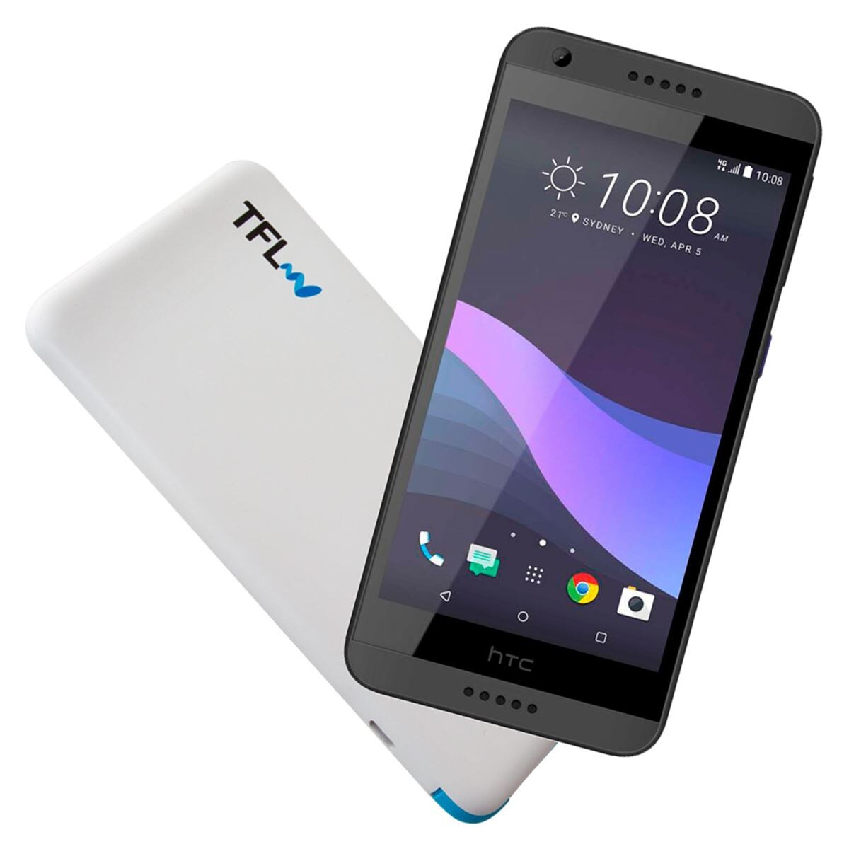 Coque Décrochage Appel HTC Desire 650 Hoesje - Wit | Lichtgewicht Beschermhoes Lichtgewicht Telefoonhoes