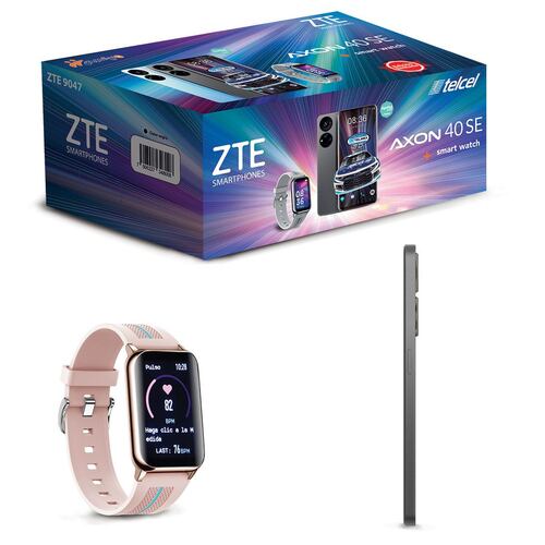 ZTE Axon 40 SE 128gb Negro Telcel R9 + Smartwatch
