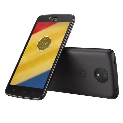 Celular Motorola C4 Negro+Almohada Beso R9 (Telcel)
