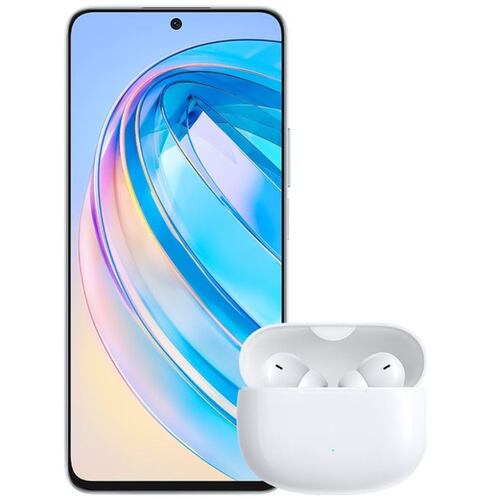 Honor X8A 128GB Plata Telcel R2 + Earbuds X3