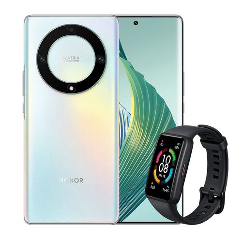 Honor Magic5 Lite 5G 128GB Plata Telcel R9 + Band 6
