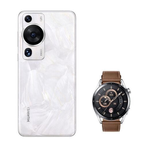 Huawei P60 Pro 256GB Blanco Telcel R7 + Watch GT 3