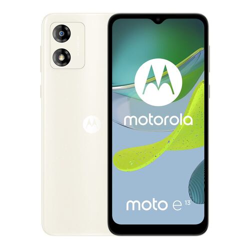Motorola E13 64GB Blanco Telcel R5