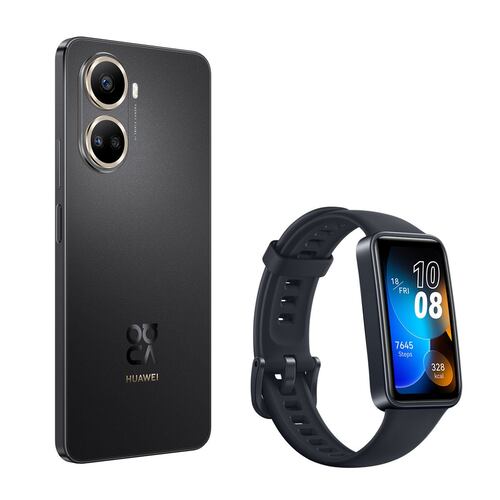 Huawei Nova 10 SE 256GB Negro Telcel R9 + Huawei Band 8