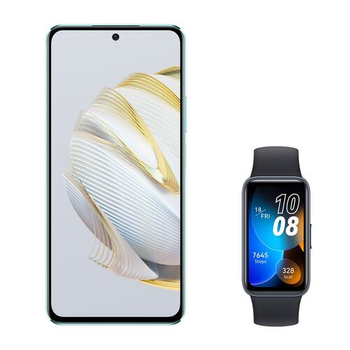 Huawei Nova 10 SE 256GB Verde Telcel R9 + Huawei Band 8