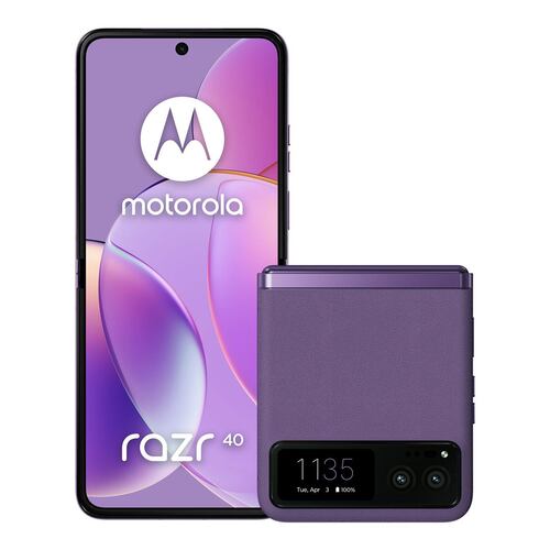 Celular Motorola Razr 40 5G 256GB Morado Telcel R5