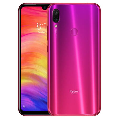 Celular Xiaomi Redmi Note 7 Rojo R7 (Telcel)