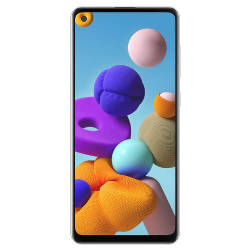 Samsung Galaxy A21S Blanco R1 Telcel