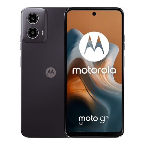 Celular Motorola G34 5G 256GB Color Negro R3 (Telcel)