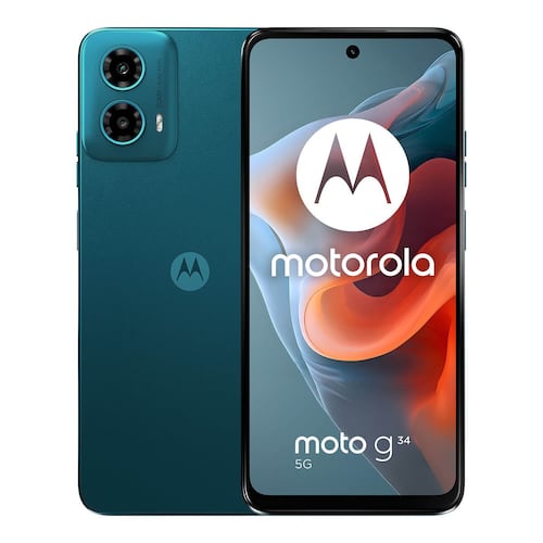 Celular Motorola G34 5G 256GB Color Verde R6 (Telcel)