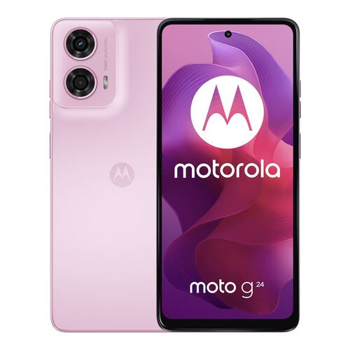 Celular Motorola G24 256GB Color Lavanda R8 (Telcel)