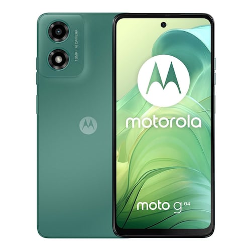 Celular Motorola G04 128GB Color Verde R3 (Telcel)