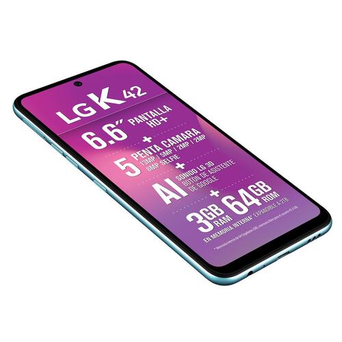 LG K42 Azul 64GB Telcel R9