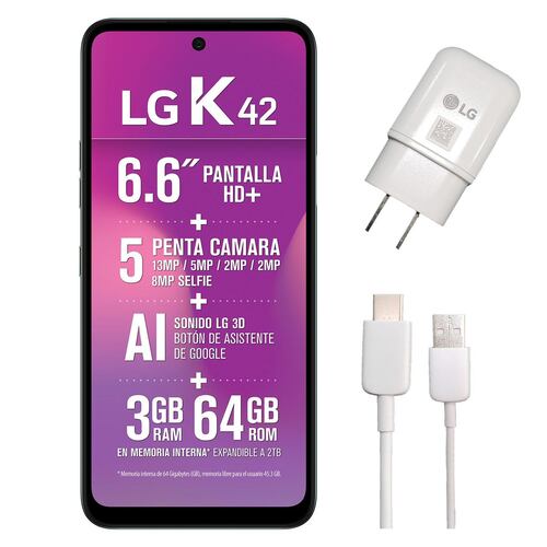 LG K42 Verde 64GB Telcel R9