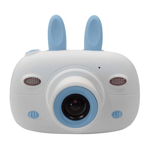 Camara Infantil Conejo Azul - Cámara Digital Para Niños Forma De