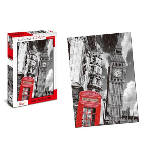 Rompecabezas Hao Xiang 1000 piezas Big Ben (Collected Colors)