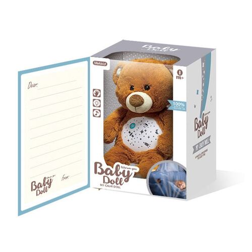 Peluche Oso Teddy con Música y Luz