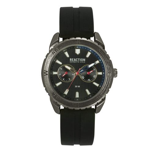 Reloj Negro Kenneth Cole Reaction Para Caballero