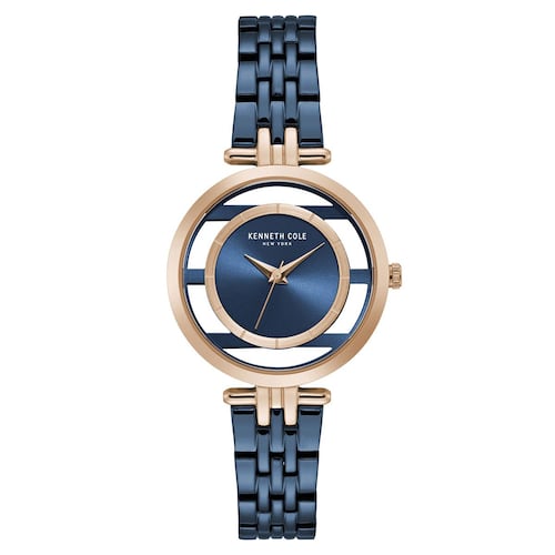 Reloj Kenneth Cole Azul Para Dama