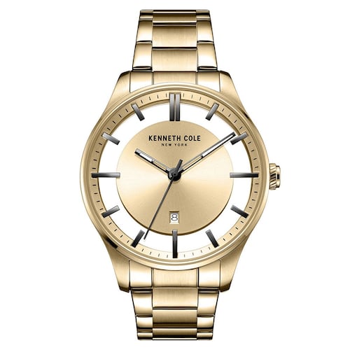Reloj Kenneth Cole NY Oro Amarillo KC50919006 Para Caballero