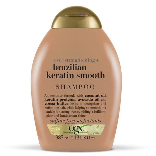 OGX Ever Straight Brazilian Keratin Therapy Shampoo 13oz