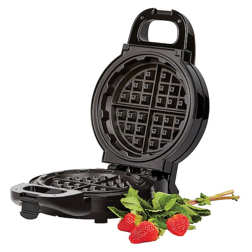 Wafflera Antiadherente Negro Power XL