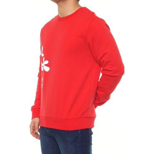 Sudadera Reno De Navidad Jeanious Rojo CH Para Hombre