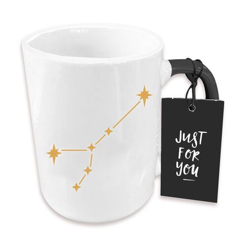 Taza de Cerámica con diseño de Constelacion Signo Zodiacal CÁNCER