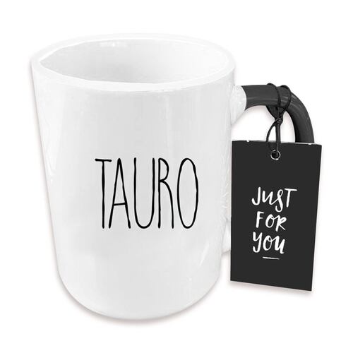 Taza de Cerámica con diseño de Constelacion Signo Zodiacal TAURO