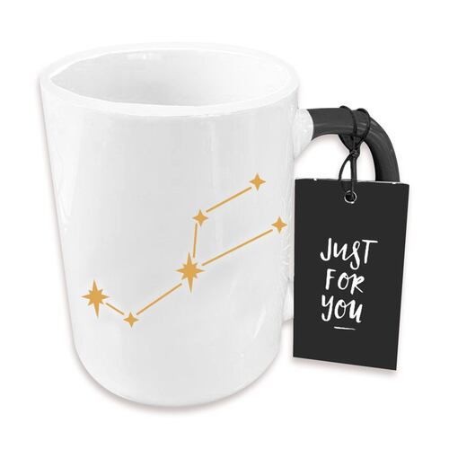 Taza de Cerámica con diseño de Constelacion Signo Zodiacal TAURO