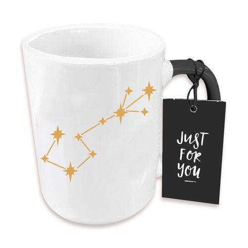Taza de Cerámica con diseño de Constelacion Signo Zodiacal ESCORPIO