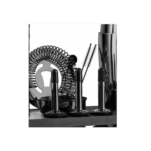 Set Shaker Accesorios Coctelería Base de Madera 750 ml 16 Piezas Home Nature