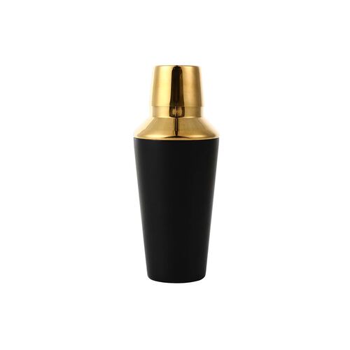 Shaker Martini Acero Inoxidable 500 ml Dorado-Negro Home Nature