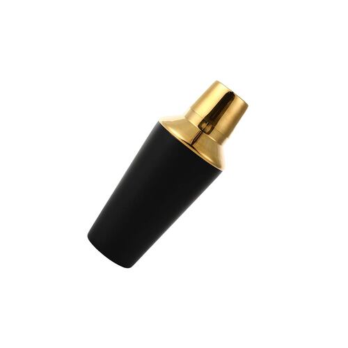 Shaker Martini Acero Inoxidable 500 ml Dorado-Negro Home Nature